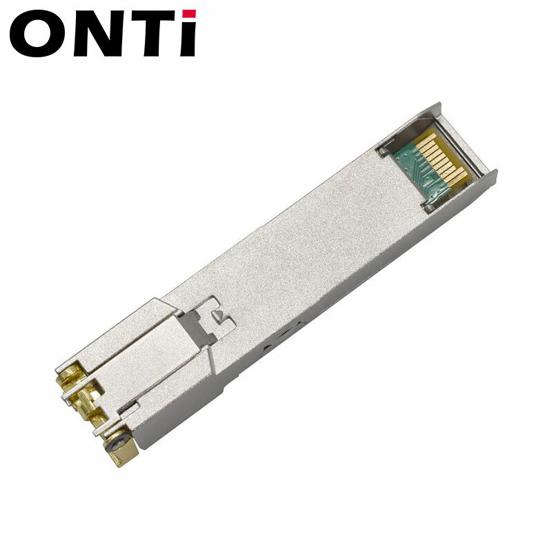 ONTi 10 Gigabit RJ45 SFP Module 1000Mbps Đồng SFP Tương Thích Với Cisco/Thiết Bị Mikrotik Gigabit Ethernet công Tắc