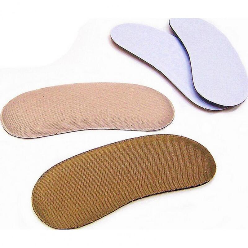 5 Pairs Fabric Sticky Back Heel Shoe Sponge Cushion Insole Pad Liners