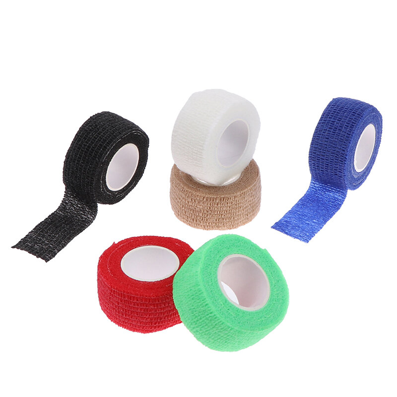 1 Stuks Zelfklevende Wrap Tape Medische Therapie Elastische Bandage Knee Protector Sport Kleurrijke Gedrukt Vinger Gewrichten Pet Tape 4.5M