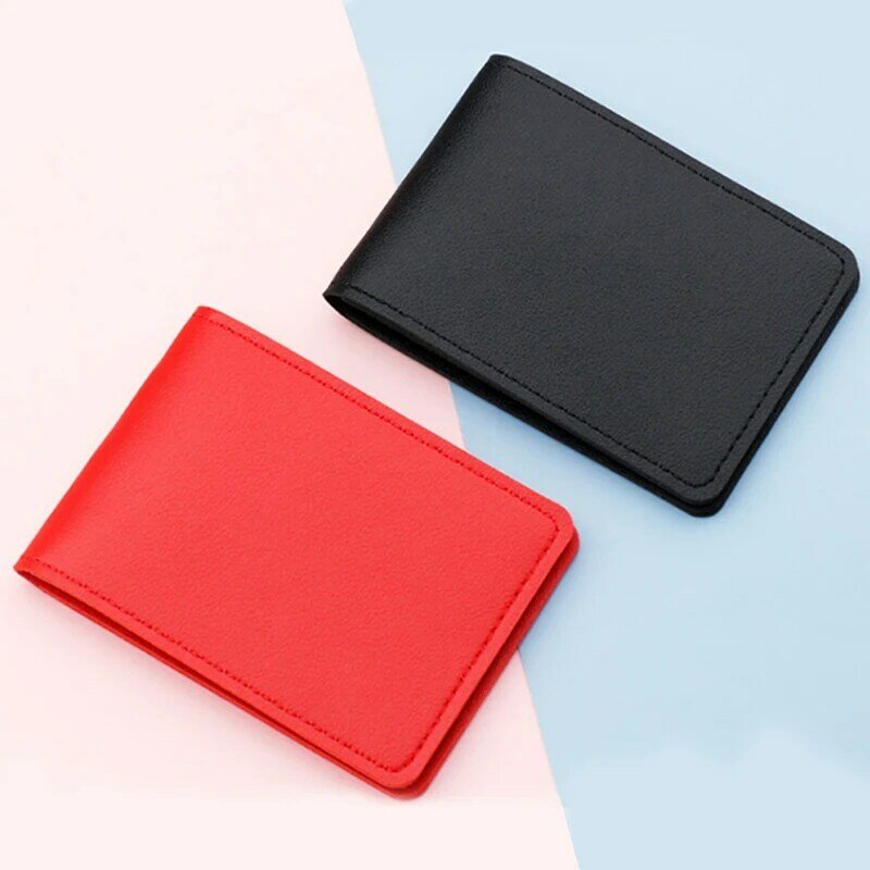 Candy Color Wallet Case PU Driver License Holder Leather Cover Car Driving Cover Business ID Pass Card Holder Protective Cover