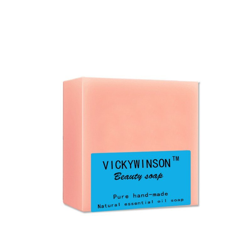 VICKYWINSON-건성 피부 에센셜 오일 핸드 메이드 비누 100g, 피부 노화 방지, 주름 방지, 보습, 영양 공급