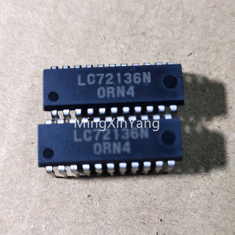 Circuit intégré IC LC72136N, 5 pièces, puce DIP