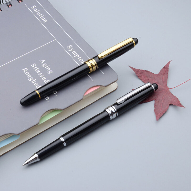 Bolígrafo De Metal completo de alta calidad, bolígrafo de oficina, regalo de escritura de marca para hombres de negocios, compre 2, enviar regalo