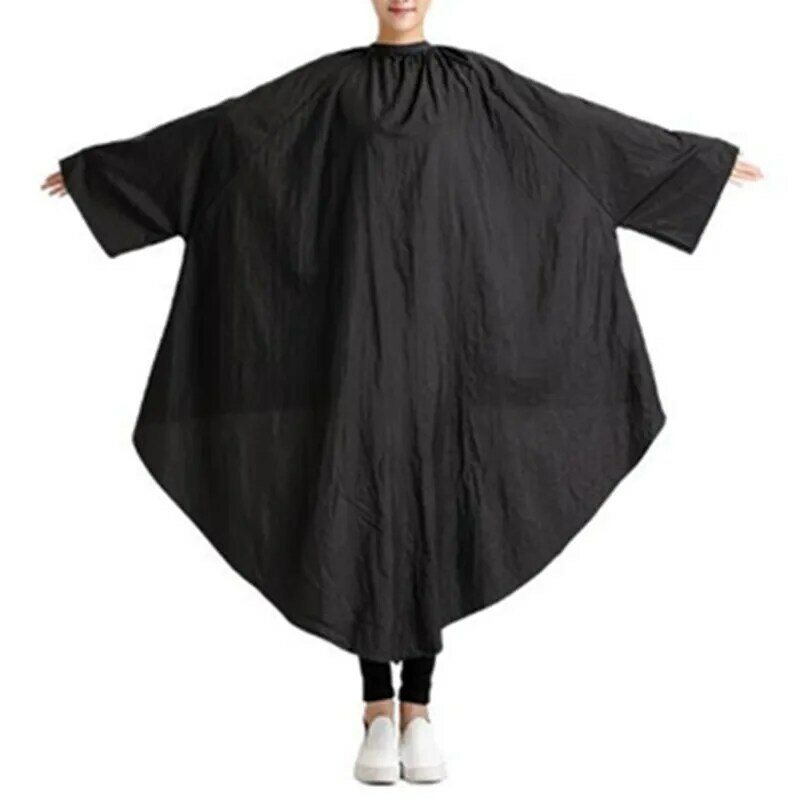 145*165cm Professional Waterproof Hair Cutting Cape Long Sleeve Haircut Apron Salon Hairdressing Cloth Gown Wrap Wholesale 40#82