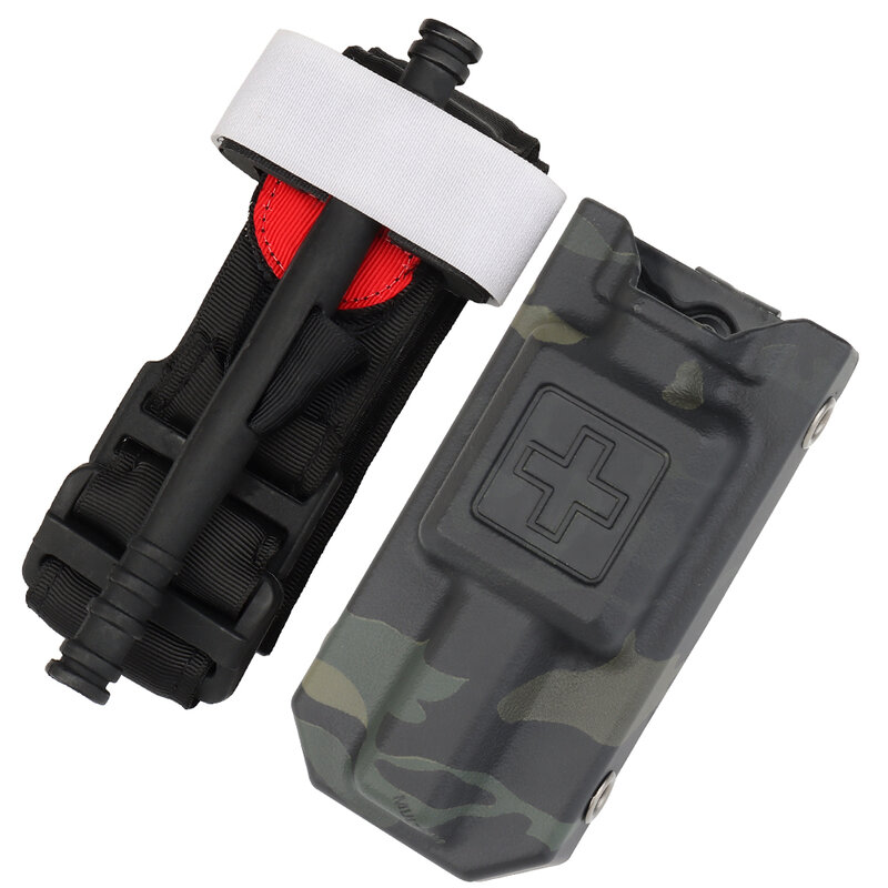 Awaryjne opaski uciskowe zestaw Outdoor Portable pierwsza pomoc szybka powolna klamra uciskowa narzędzie survivalowe materiały wojskowe wyposażenie taktyczne