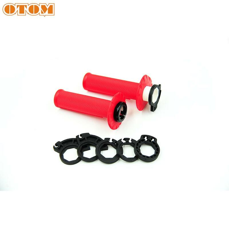 OTOM New Universal Handlebar Grip Gel Brake Handle Rubber W/ The Snap-on Cam For KTM EXC CRF YZF KXL RM 7/8" Off-road Motorcycle