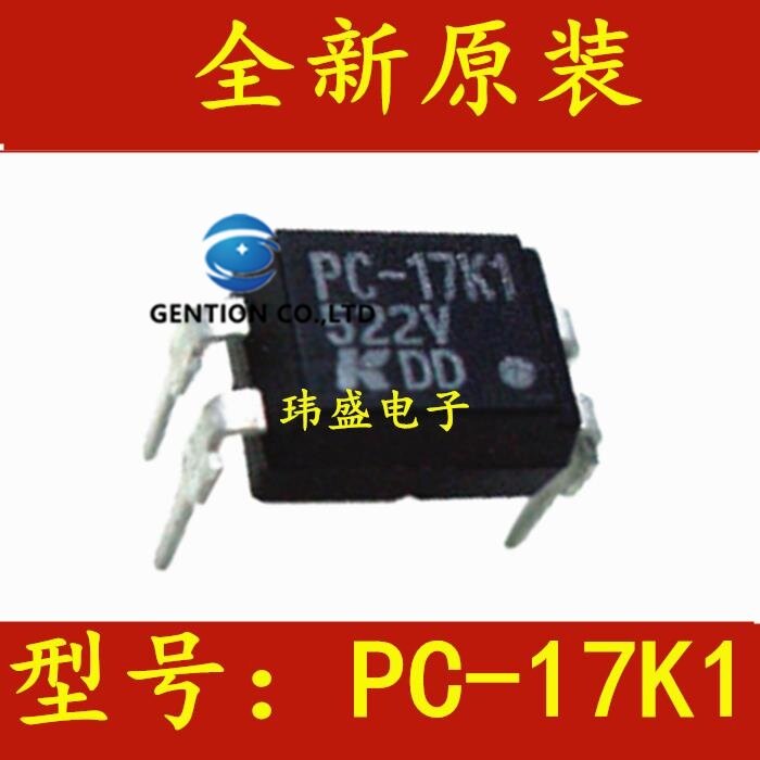 20PCS PC-17k1 PC-17KI CB Lampu Coupling Isolator DIP-4 Di Saham 100% Baru dan Asli