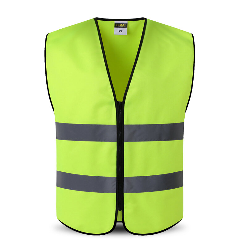 Светоотражающий Жилет высокой видимости, рабочая одежда, мотоциклетная, велосипедная, Спортивная, уличная Светоотражающая одежда, светоотражающая куртка