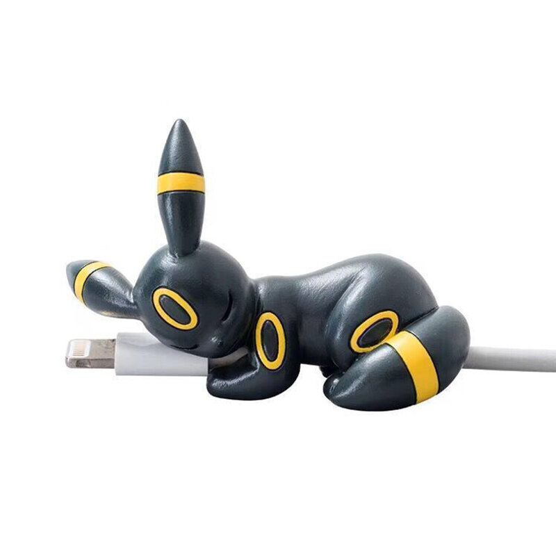 Pokemon Cosplay Prop Accessories USB Protective Case Cable Bite Pikachu Eevee Pokemon Go