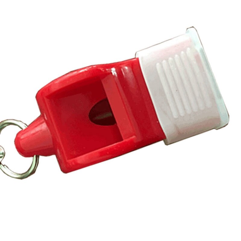50 Pcs Non-Nuclear Professional Referee Whistle Fox Whistle Plastic Life-Saving Whistle Special for Game