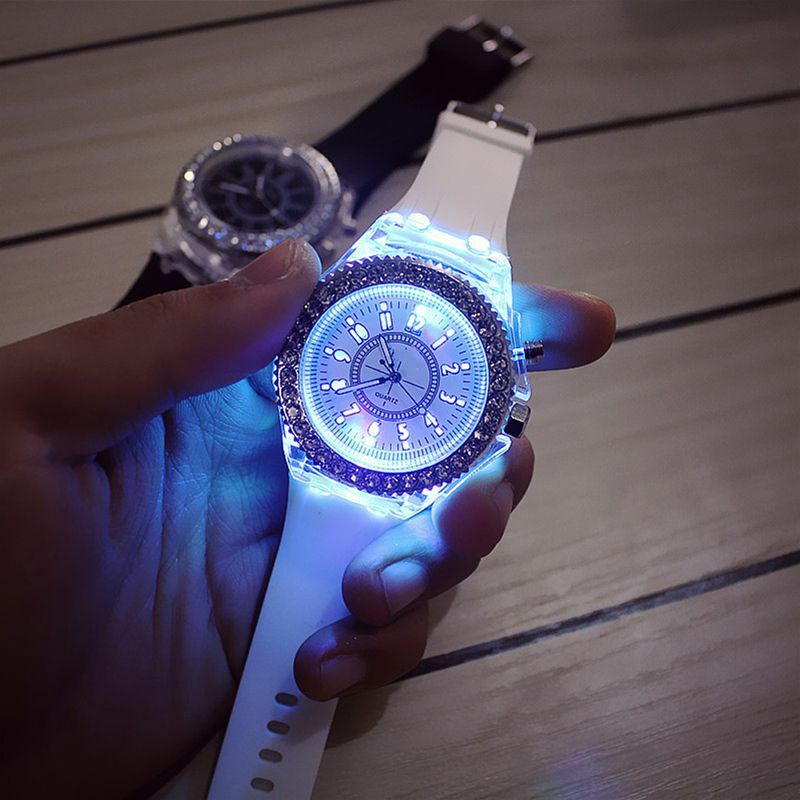 Children's wrist watch, children's wrist watch, birthday, brother, colorful electronic light source