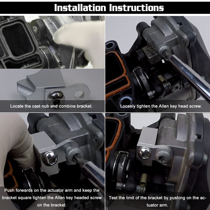 Dudukan Braket Reparasi P2015 Intake Mobil Manifold 03L129711AG untuk Aksesori VW Audi Skoda Seat 2.0 TDI CR Baru