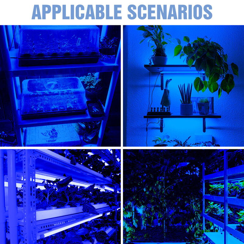 Светодиодная лента для растений с USB, 50 см, 1 м, 2 м, 3 м, светодиодсветодиодный лента полного спектра для выращивания растений, 2835 водонепроницаесветодиодный светодиодная лента для фитосветильник, 5 В, фито-лампа, короб для выращивания растений