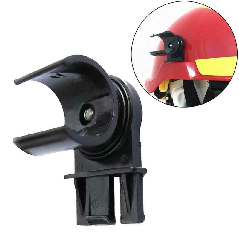 Suporte de lanterna preta para capacete, suporte tático para lanterna, acessórios para uso ao ar livre, escalada, f2