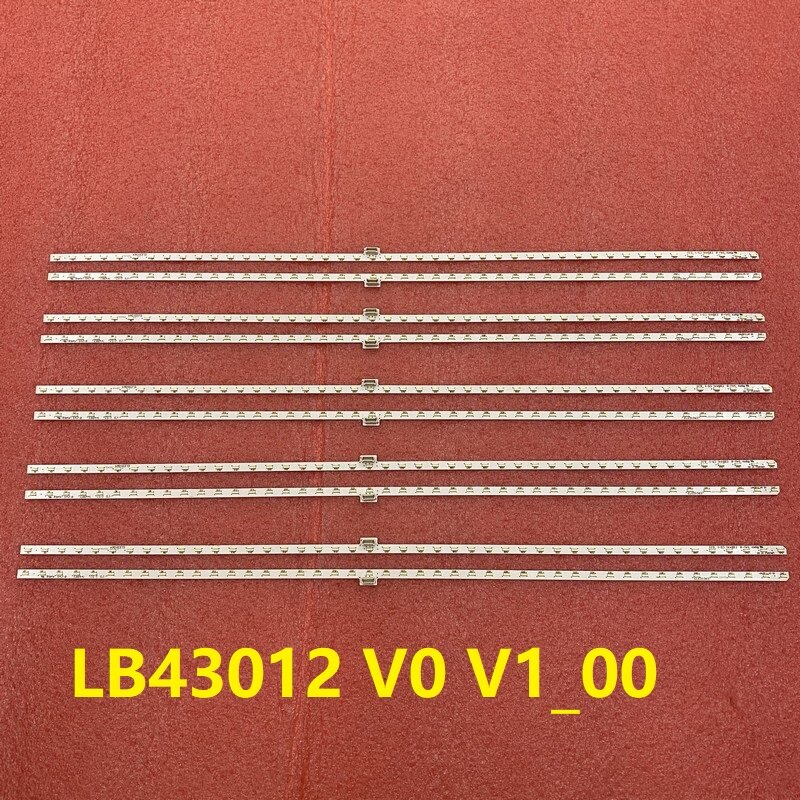 2 Stuks Led Backlight Strip Voor Tv KDL-43WD750 KDL-43WD752 KDL-43WD751 KDL-43WD756 KDL-43WD755 T430hvf03.1 Lb43012 V1_00 V0