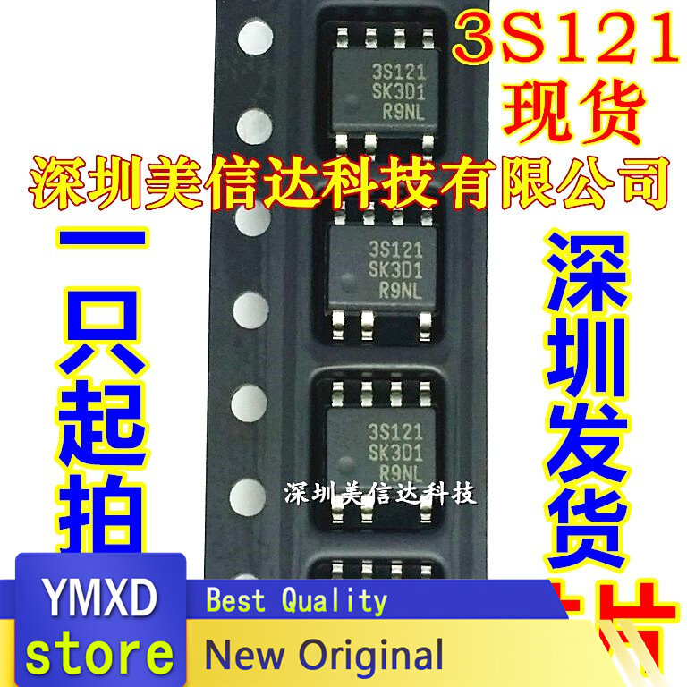 10 개/몫 새로운 원본 3 S121 SSC3S121 패치 SOP7 전원 관리 칩