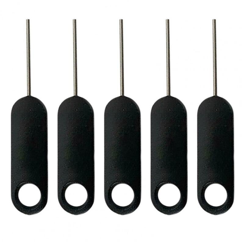 5Pcs Card Pin Universal Anti-lost 12mm Mobile Phone SIM Card Remover Tray Eject Tool Sim Cards Accessories Suit
