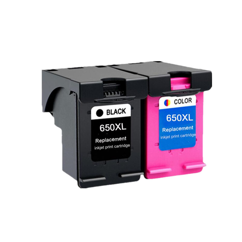 650XL Compatible Ink Cartridge Replacement for HP 650 XL for HP Deskjet 1015 1515 2515 2545 2645 3515 3545 4515 4645 printer