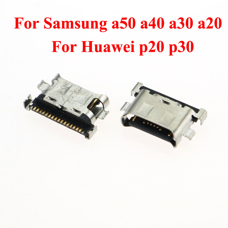 1 Piece Type C 6 12 24 Pin Socket Connector USB 3.1 Female For Huawei Samsung Lenovo Wileyfox PCB Design DIY High Current