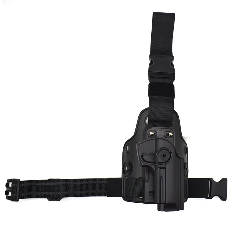 IMI Sarung Pistol Kaki Jatuh Airsoft Sarung Paha untuk Glock 17 19 Beretta M9 92 96 Colt 1911 Beretta PX4 Sarung Pistol Berburu