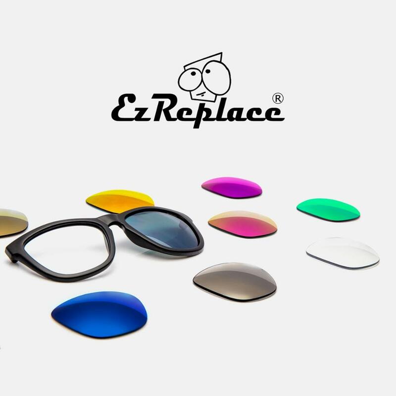 Ezreplace lentes de reposição polarizadas para-oakley cantina 2014 óculos de sol-blackpplus-redpplus