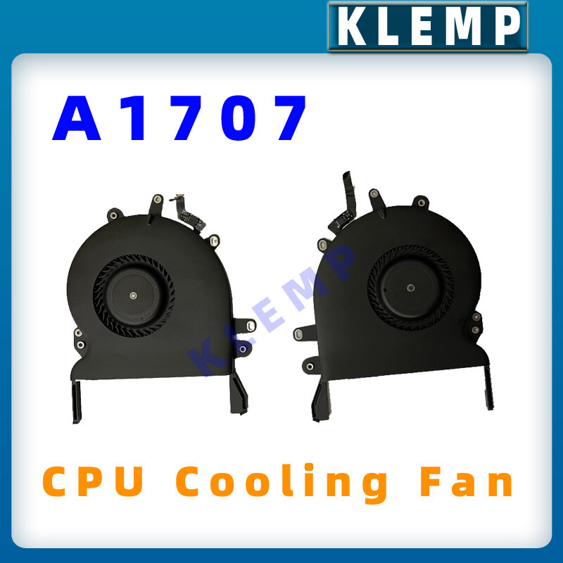 Оригинальный вентилятор охлаждения ЦП левый и правый для Macbook Pro Retina 15 дюймов A1707 кулер 2016 2017 лет