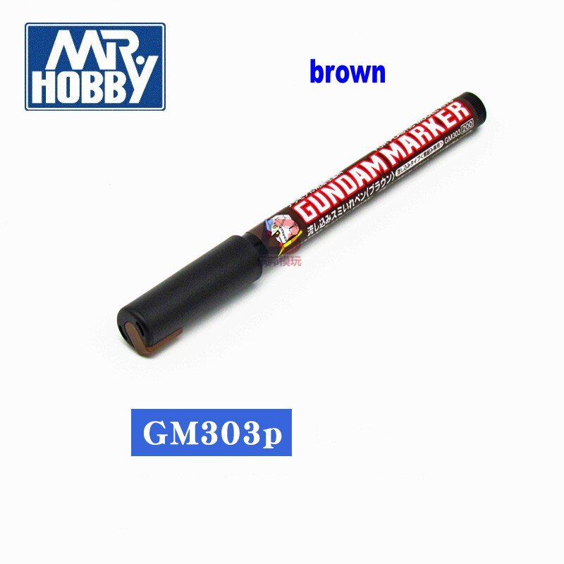 MR.Hobby-Herramienta de modelo GM301P/302P/303P/GM300, bolígrafo de permeación/fuga para modelo Gundam, herramientas de pintura, marcador de borrado, Hobby DIY