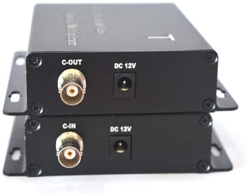 Sinal amplificador de vídeo hd, 100m (pés), 4 canais, sinal coaxial, suporte para câmeras hd tvi com visão hikvision
