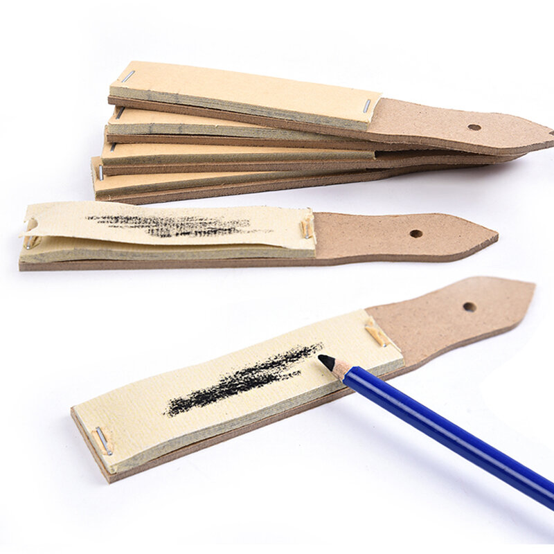 SeamiArt 1/2/5 sztuk papier ścierny wskaźnik narzędzia dla artysty szkic ołówek węglowy ostrzenie rysunek artystyczny dostaw hurtowych