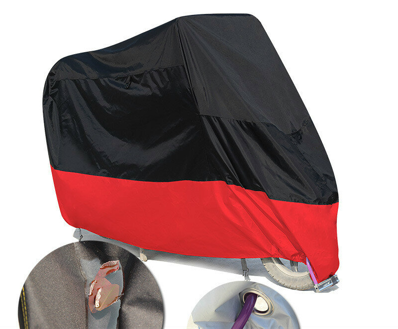 Motorcycle Covers M,L,XL,2XL,3XL,4XL Universal Outdoor Protector Bike Rain Dustproof Waterproof  Cover with Keyhole