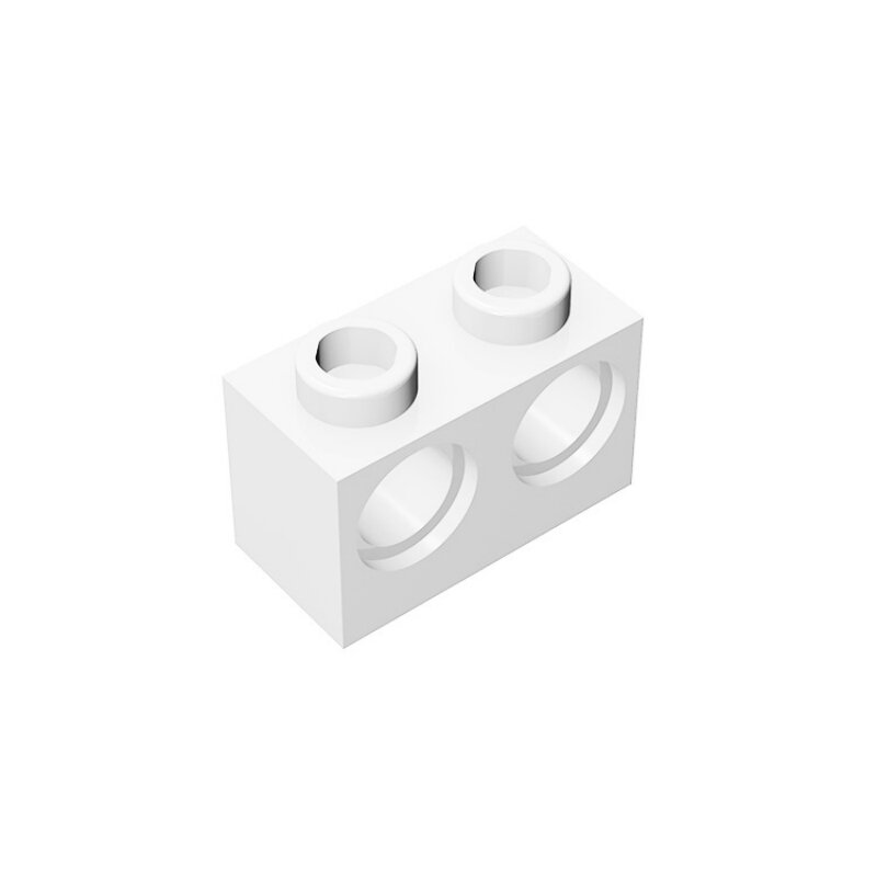 구멍이 있는 32000 벽돌 컬렉션, 기술 MOC 세트 빌딩 블록용 벌크 모듈식 GBC 장난감, 1x2