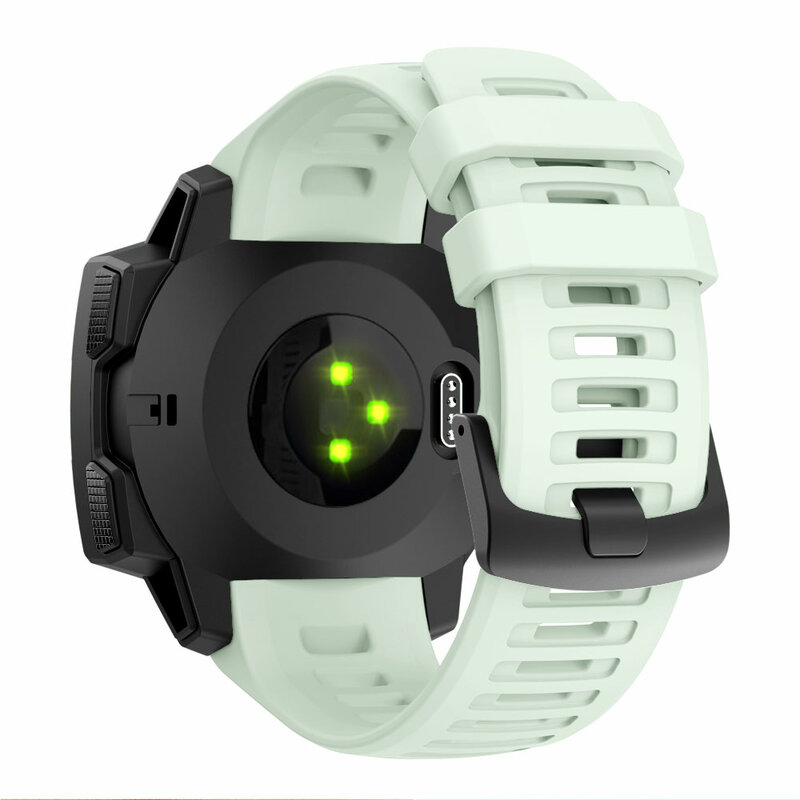 22Mm Siliconen Horloge Band Armband Horloge Band Voor Garmin Instinct Smart Horloge Sport Vervanging Wirstband Mannen Horloges Vrouwen 'S