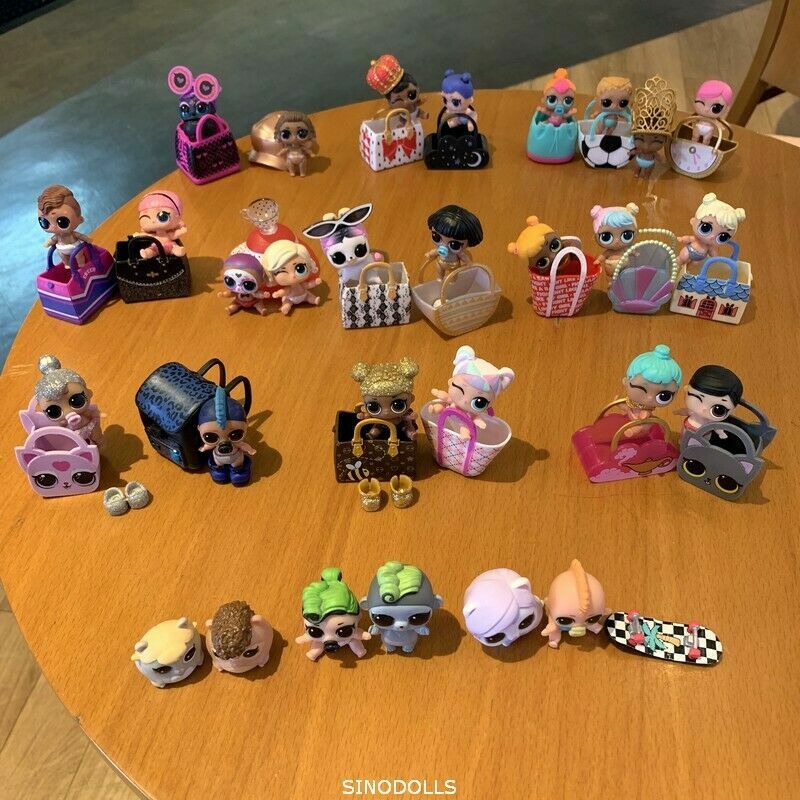원래 LOL 서프라이즈 인형 릴 자매 유니콘 Luxe 키티 여왕 튄 펑크 Boi Bhaddie 색상 변경 장난감 소녀 생일 선물