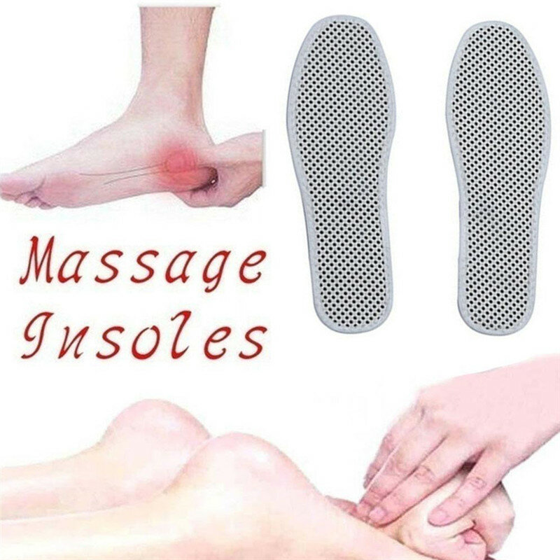 1 par de palmilhas de terapia magnética perda de peso emagrecimento palmilha massagem cuidados com os pés sapato almofada atacado dropshipping sola