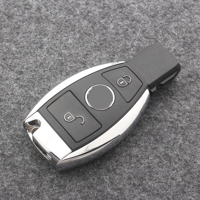 Carcasa de llave de coche remota inteligente, 2/3/4 botones, para Mercedes Benz BGA NEC C E R S CL GL SL CLK SLK, mando a distancia