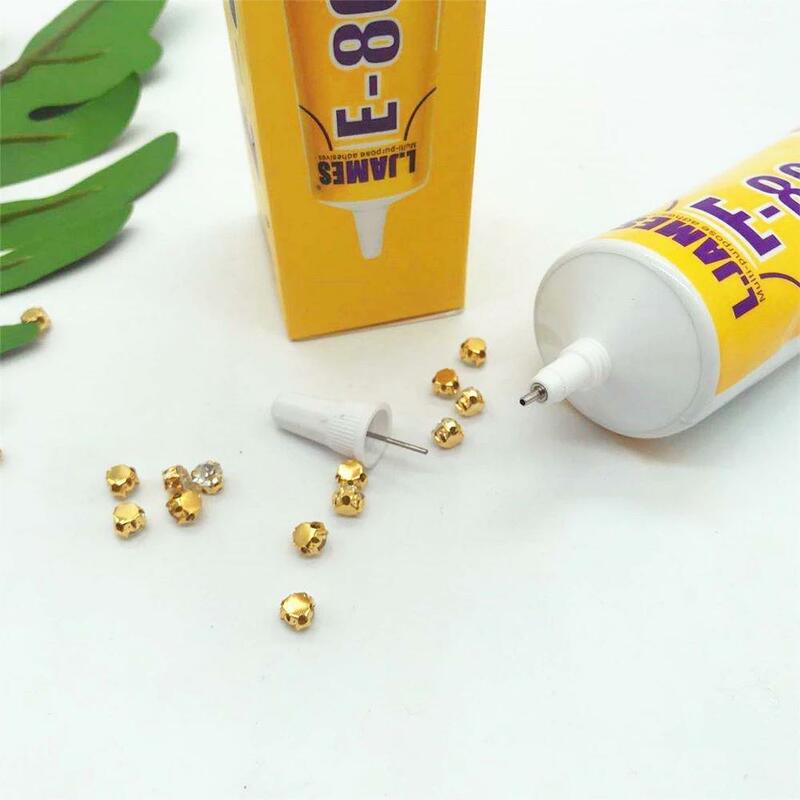 New E8000 50ml Strong Liquid Glue Clothes Fabric Clear Leather Adhesive Jewelry Stationery Phone Screen Instant Earphone