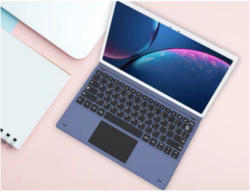 Funda de cuero con teclado para tablet pc, novedad de 9,7, 2019