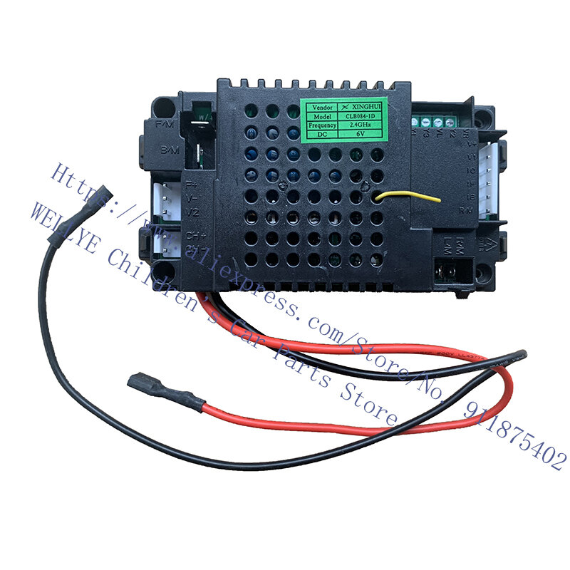 Receptor de control remoto CLB084 para coche eléctrico para niños, transmisor CLB para coche de bebé, piezas de repuesto de placa de circuito, 6V, 2,4G