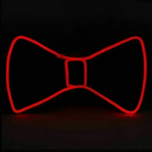 2020 New Men's Bow Tie Men LED Wire Necktie Bowtie Luminous Flashing Light Up Bow Tie For Club Party