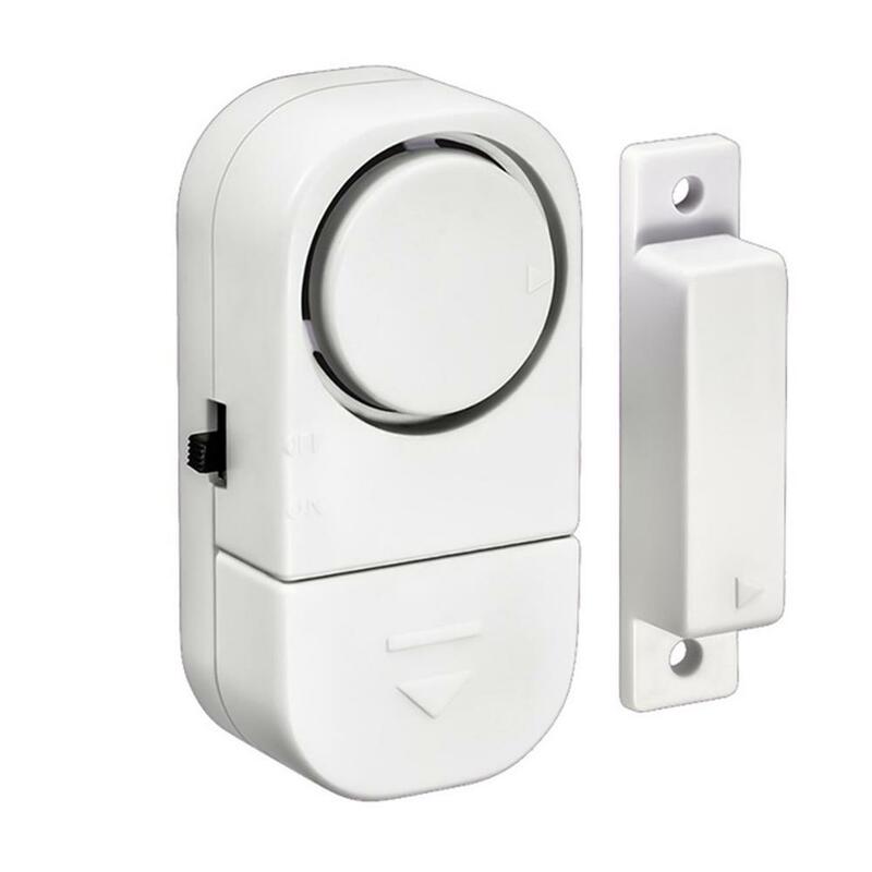 Sistema de alarme de segurança doméstica, independente, sem fio, entrada de janela, porta, ladrão, com sensores magnéticos