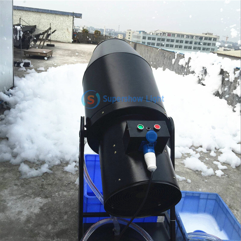 Party Foam Machine With Flightcase Stand Type Powerful 2500W Super Big Foam Jet Cannon For Performance Activities Show