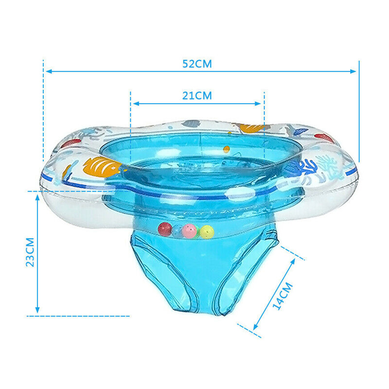Baby Toddler Swimming Seat Pool Float Inflatable Animal Printed Swimming Circle Floating Baby Seat Summer Party Aid Trainer Q30