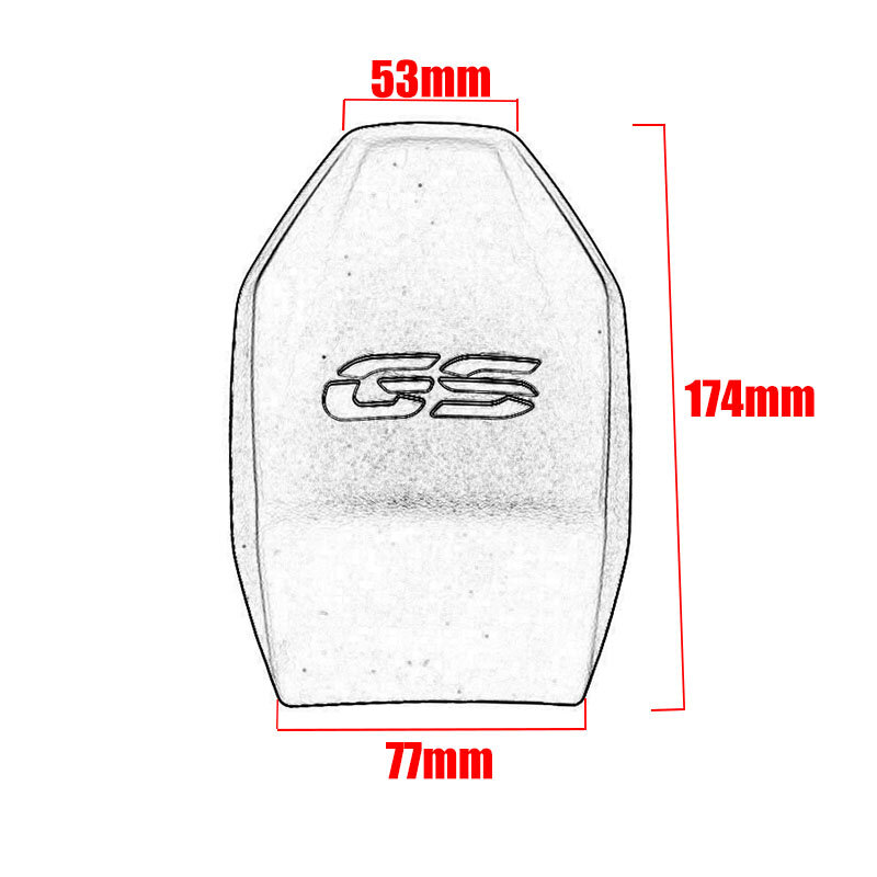 R1250GS R1200GS Fuel Tank Pad Protector Cover Stickers For BMW R 1200 GS R1250 GS 2013-2023 GS LOGO Motorcycle Accessories