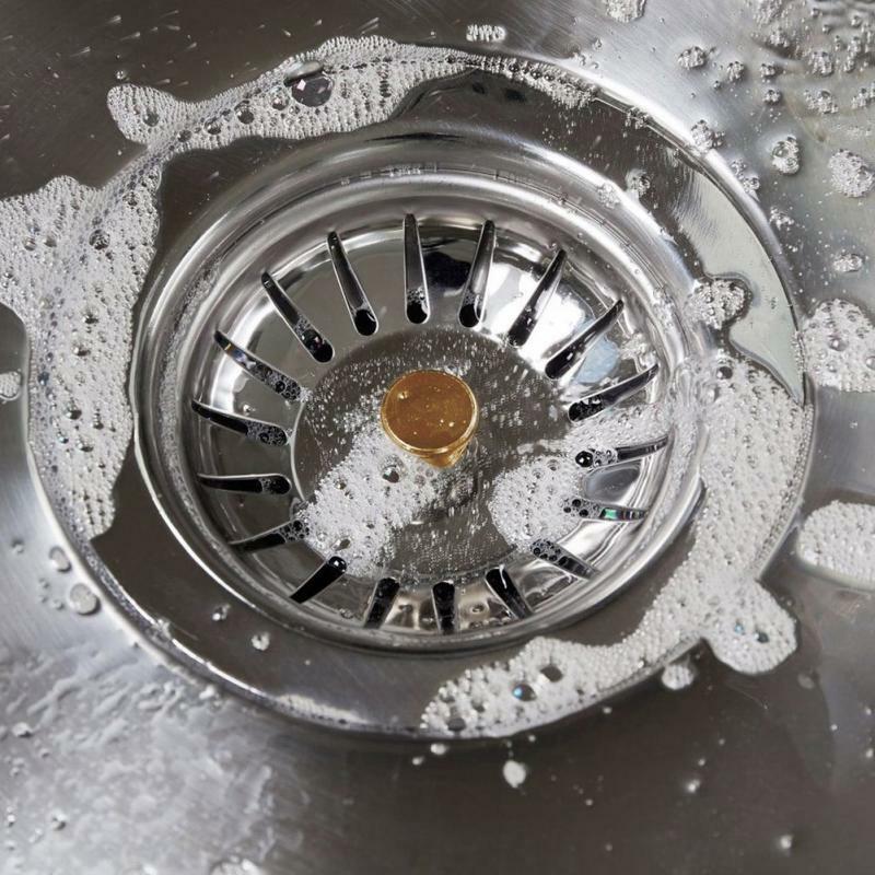 2 pezzi in acciaio inox lavello da cucina filtro tappo tappo di scarico filtro lavello bagno raccoglitore di capelli scarichi filtri utensili da cucina