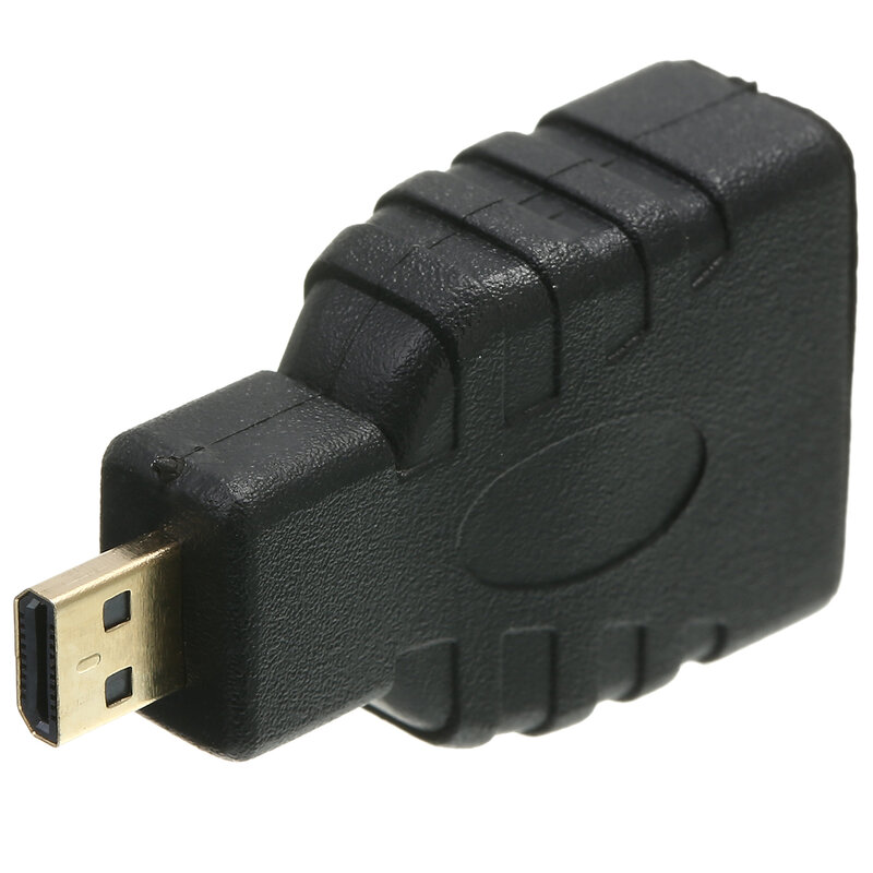 Universal Micro HDMI-kompatibel zu HDMI-kompatibel Kabel Konverter Micro Typ D Stecker auf Typ A Buchse für TV LCD HDTV