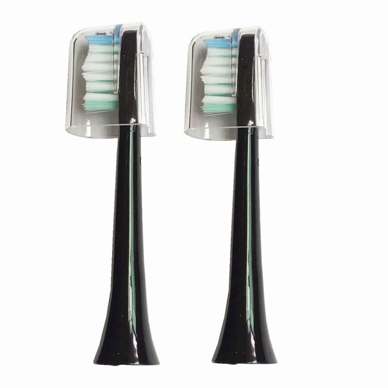 Ultrasonic Escovas Elétrica Cabeça, Sarmocare S100/200, Fit Digoo DG-YS11, Escovas de dentes, 2 pcs