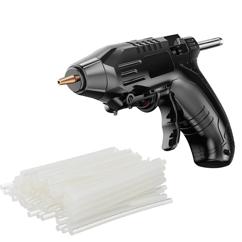 ML-HG2 3.6V sans fil bricolage thermofusible colle pistolets 1800mAh Li-ion colle G un main artisanat outil électrique avec des bâtons de colle pour voiture maison en plein air