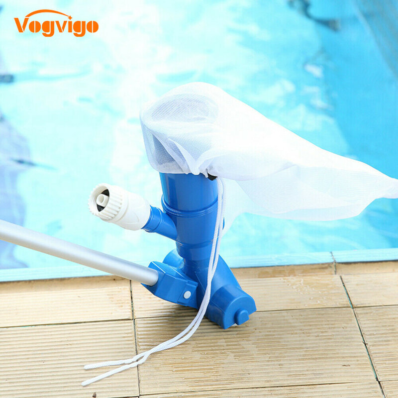 Aspirateur de piscine Portable avec tête d'aspiration pour brosse et fontaine, outil de nettoyage ABS