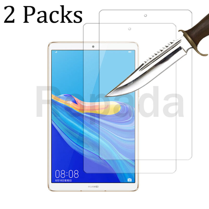 2แพ็คสำหรับ Huawei MediaPad M6 8.4นิ้วฟิล์มกระจกนิรภัย
