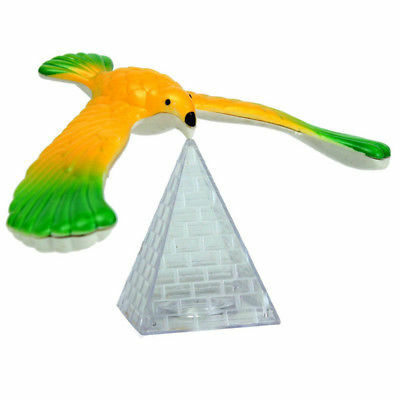 Magic Balancing Bird Science Desk Toy W/ Base Novelty Eagle Fun For Educational Equipment